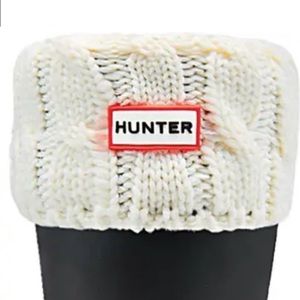 NIB Hunter Cable Knit Boot Socks Size M